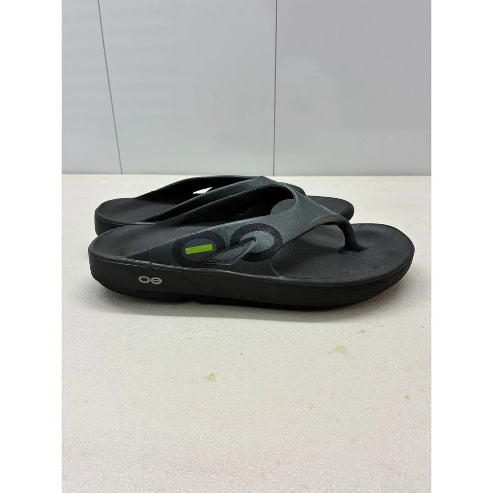 Oofos OOriginal Sport Recovery Sandals Black Graphite Mens 9 Womens 11 EU 42